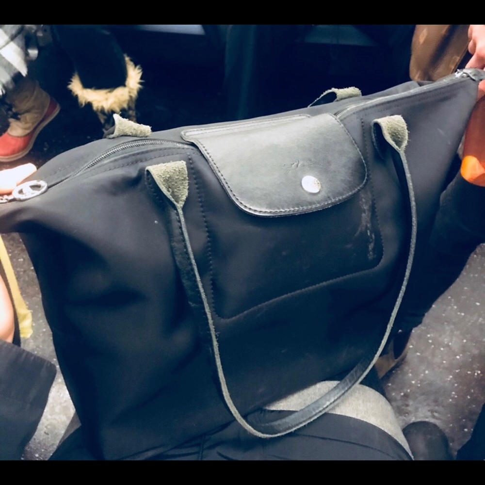 Large Le Pliage Neo' Nylon Tote by LONGCHAMP